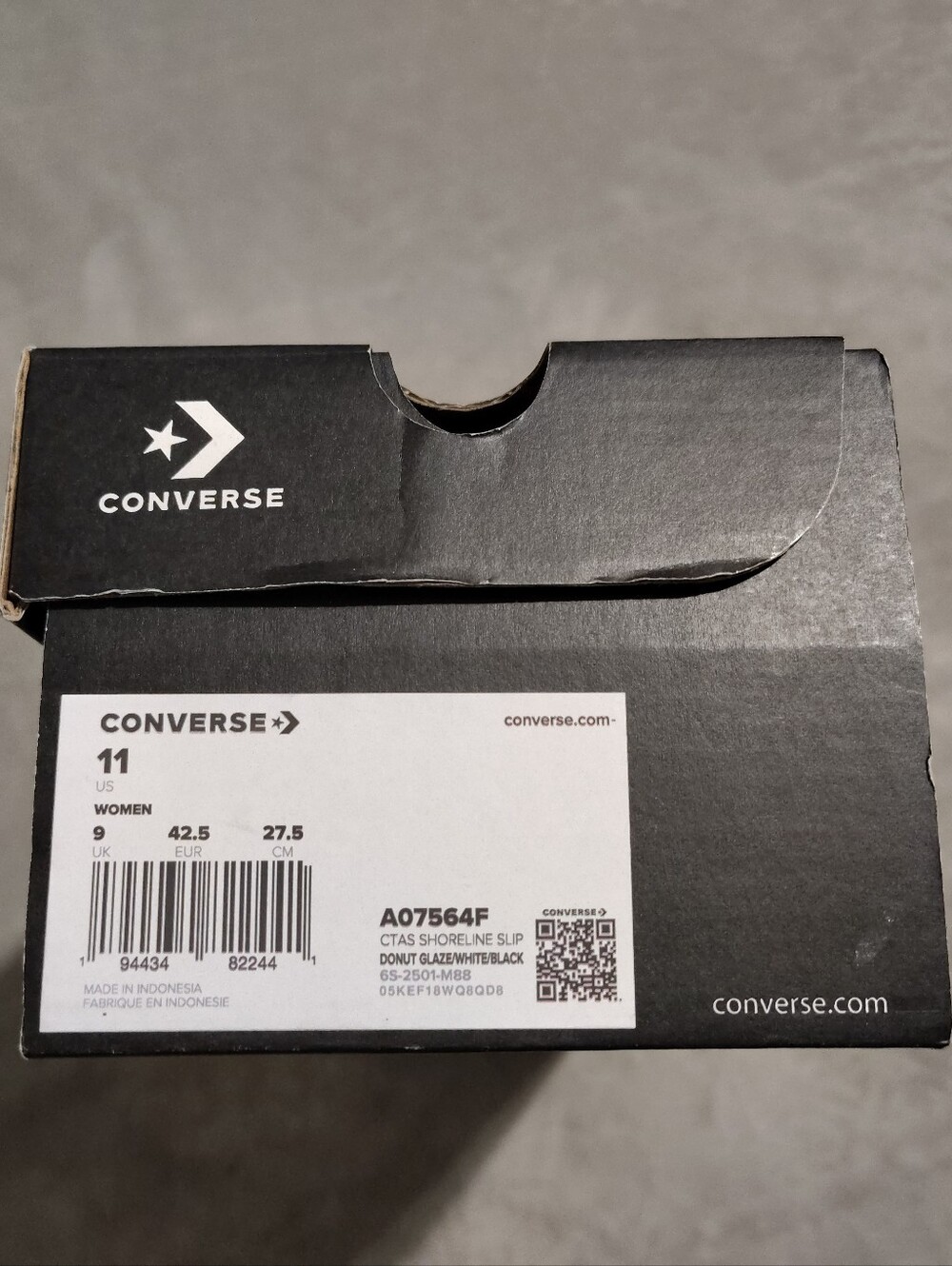 Women's Pink Slip On Converse Size 11 - Picture 4 of 4